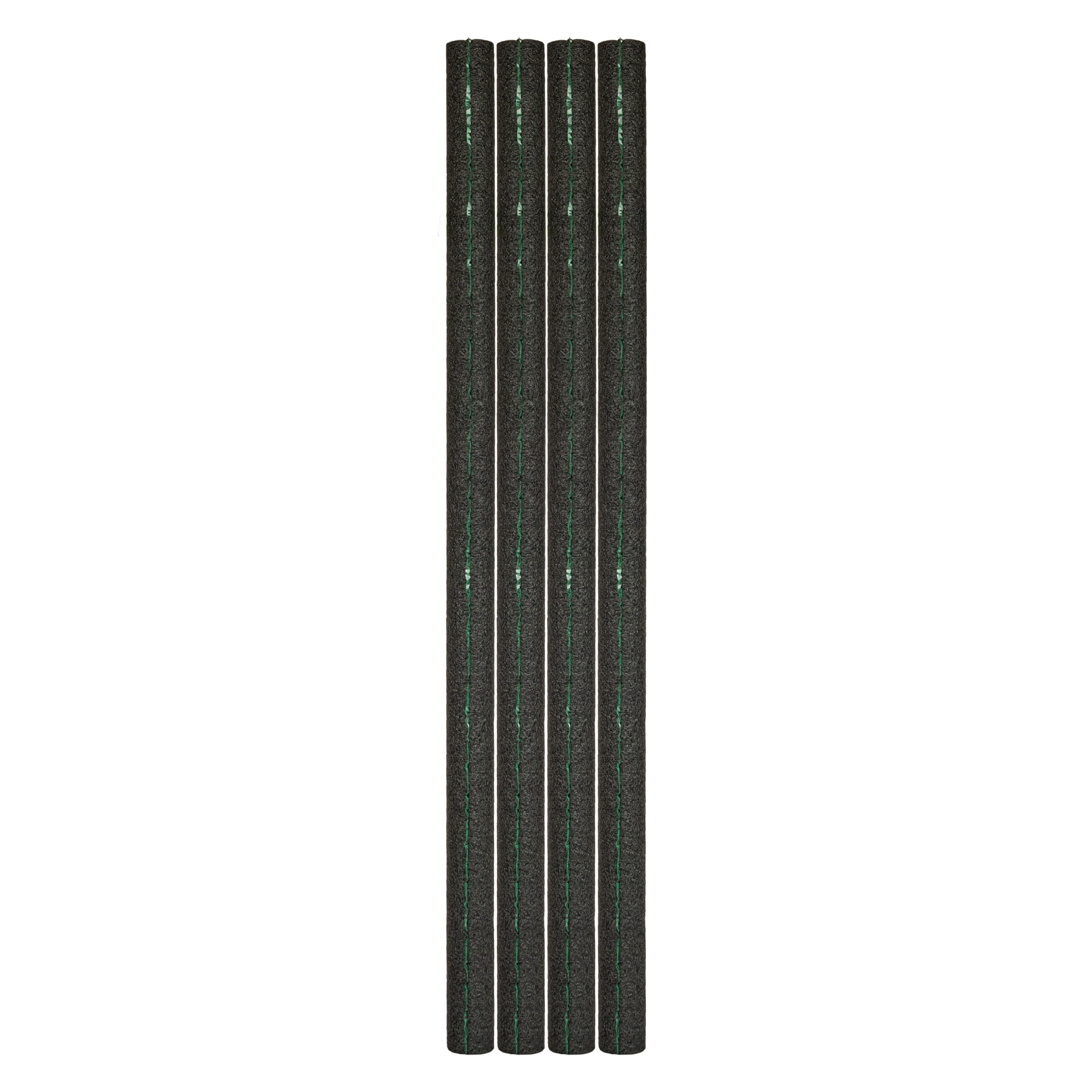 (2 pack) Duck Brand 12 ft. Long Foam Pipe Cover , Fits .5 in. Pipes, Black