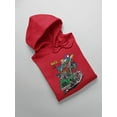 thumbnail image 3 of Rat Fink Rock N Roll Trucker Hoodie Men -T-Line Designs, Male XX-Large, 3 of 4
