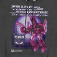 thumbnail image 2 of Transformers 40th Anniversary Cyclonus Box Unisex Adult Pull-Over Heather Hoodie, Black Heather, Large, 2 of 3