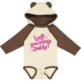 thumbnail image 3 of Inktastic Will You Marry Daddy Boys or Girls Long Sleeve Baby Bodysuit, 3 of 5