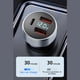thumbnail image 4 of Bearachild de coche de 3 puertos PD USB carga rápida aleación de aluminio Universal vehículo camión portátil protección contra Videojuegos y accesorios, 4 of 6