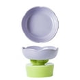 thumbnail image 2 of Cat Bowl, Ceramic Cat Food Bowl, Cute Flower Shape Pet Food Bowl Set, Large Capacity Neck Spine Protection Raised Pet Food Bowl, Stability Cat Food Bowl for Cats Dogs Pets, 2 of 7