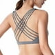 thumbnail image 2 of Sujetador deportivo clásico con espalda cruzada y sin aro de acero para mujer, ropa interior deportiva a prueba de golpes para yoga, correr, talla grande europea y americana, 2 of 6