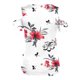 thumbnail image 4 of Tops con estampado de hombros descubiertos de manga corta con cuello en V a la moda para mujer Fridja  bn8184, 4 of 5