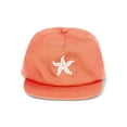 thumbnail image 2 of No Boundaries Flat Brim Baseball Hat, Women's, Coral, 2 of 3