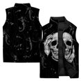 thumbnail image 2 of Chaleco táctico con impresión digital 3D para hombre, de alta calidad, asequible, con diseño de esqueleto y calavera, moderno, chaquetas de invierno para hombre, duraderas y de hueso, 2 of 5