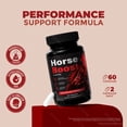 thumbnail image 4 of (3 Pack) Horse Boost – Original Horse Boost Capsules with a Natural Daily Blend for Energy & Wellness | Clean, Gentle, Easy-to-Swallow Pills (180 Capsules), 4 of 10