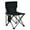 Black, variant on Clearance Portable Camping Chair, Folding Camp Chair with Side Pocket, Outdoor Folding Chair with Organizer Bag, Backrest Fishing Chair, Sketching Chair, for Camping, Fishing