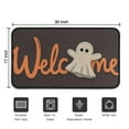 thumbnail image 5 of Spider Bat No Slip Door Mat - Innovative Design 30x17 Inch Happy Halloween Absorbing Welcome Mat Layered Door Mats for Entryway Porch Entryway Bathroom, 5 of 7