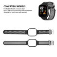 thumbnail image 4 of 2 In 1 Sweat Proof Quick Release Silicone Watch Replacement Band For Redmi Watch 3 With Soft And Breathable Material, 4 of 8