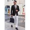 thumbnail image 5 of COOFANDY Men's Casual Blazer Slim Fit Two Button Lightweight Sport Coats Business Suit Jacket, 5 of 6