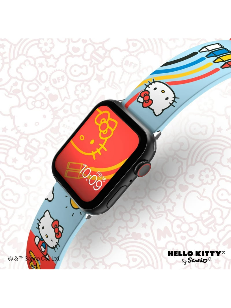 MobyFox Hello Kitty Retro Silicone Compatible with Apple Watch and