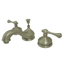Kingston Brass KS1168BL 8 in. Widespread Bathroom Faucet, Brushed Nickel