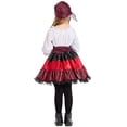 thumbnail image 3 of Kogui Girls Halloween Lace Party Dress Delicate Lace Cosplay Night Party Outfit Toddler Princess Dress, Princess Outfits For Toddler Girls (Red, 8-10 Years), 3 of 5