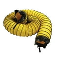 thumbnail image 4 of Rubber-Cal "Air Ventilator Yellow" Ventilation Duct Hose (Fully Stretched), 14-Inch by 25-Feet, 4 of 5