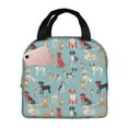 thumbnail image 1 of Easygdp Animal Dog Bolsa Térmica Premium - Tela Oxford Impermeable, Gran Capacidad, Bolsillo Frontal, Unisex para Trabajo, Escuela, Actividades al Aire Libre y Picnics, 1 of 8