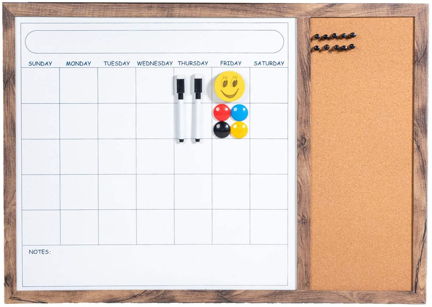 Business Industrial Business Cork Board Wall Monthly Time Planner