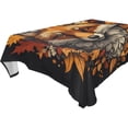 thumbnail image 4 of BZSMCE Square Tablecloth Design Fox Head Pattern Pattern Tableclothes, 4 of 9