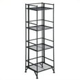 thumbnail image 3 of Convenience Concepts XTRA-Storage 4 Tier Folding Shelf in Black Metal Finish, 3 of 5