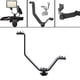 thumbnail image 2 of V-shape Triple 3 Cold Shoe Mount Bracket Triple Shoe Bracket For Dslr Camera Banmo, 2 of 5