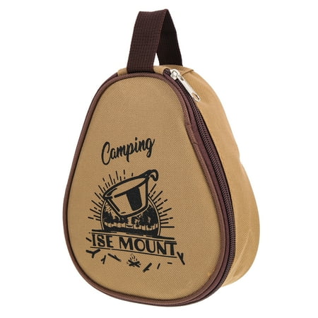 

BESTONZON Camping Bowl Bag Large Capacity Cutlery Bag Oxford Cloth Bowl Bag Waterproof Bowl Bag