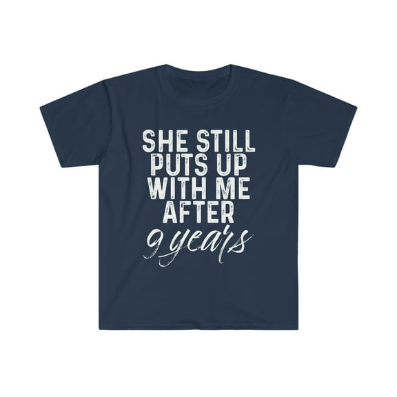 9th Anniversary Husband Shirt, Gifts, Tshirt, T-shirt Tee