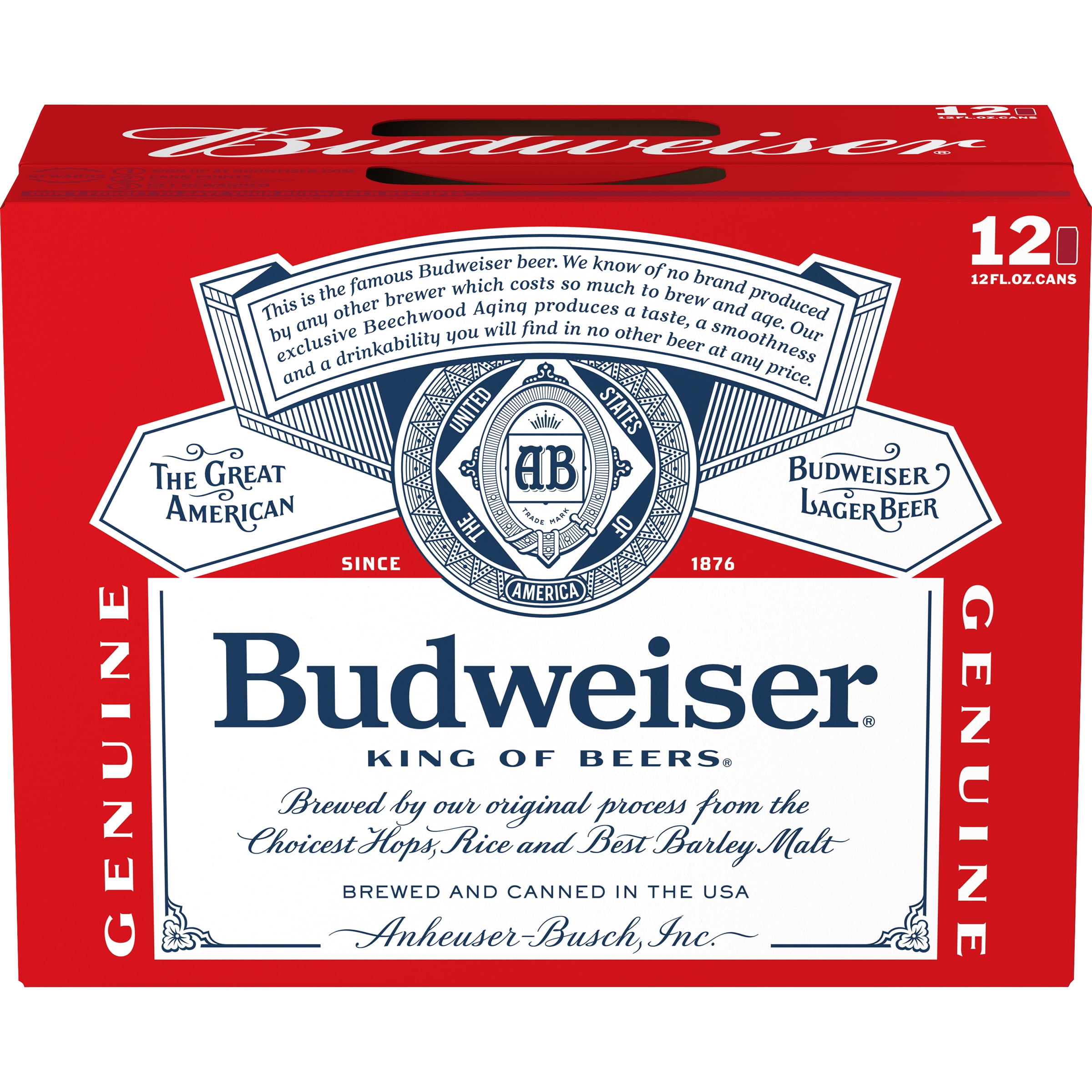 Budweiser Beer 12 Pack Beer 12 FL OZ Cans Walmart budweiser-beer-12-pack-beer-12-fl-oz-cans-walmart