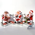 thumbnail image 4 of Poupée de Noël Père Noël Musique Drôle Décoration de Table, 4 of 9