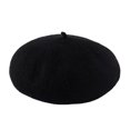 thumbnail image 5 of dianhelloya Women Winter Beret Vintage Solid Color Thick Knitted Decorative Sweet Style Painter Hat Dome Soft Anti-slip Lady Cap Party Prom Lady Hat Pink, 5 of 8