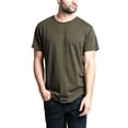 thumbnail image 5 of Victorious Men's Hipster Long Length Curved Hem T Shirt, Up To 5X, 5 of 8