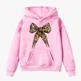 thumbnail image 4 of RFQWOVSR Girls Butterfly Print Hoodie Lightweight Fleece Long Sleeve Pullover Cute Top 11-12Years, 4 of 5