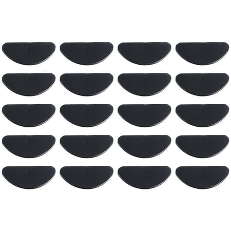 

10 Pairs of Anti-slip Eyeglasses Nose Pads Glasses Nose Pastes Eyewear Accessories for Students Commuters Black
