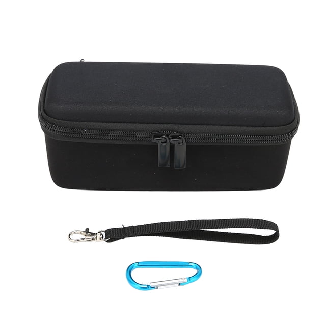 Estuche rígido de transporte para altavoces SL Mini 1 y 2 (I y II generación) (exterior negro, interior gris)