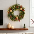 thumbnail image 6 of Christmas Garlands / Wreaths With Lights for Front Door, Material , Durability, Festive Holiday Decoration for Home, Wall, Indoor & Outdoor Use, Create Warm and Welcoming Environment, 1PC, 6 of 8