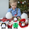 thumbnail image 1 of Xihbxyly Juguetes Navideños de Cuerda, Diseño Novedoso de Relojería, Material Seguro y No Tóxico, Divertidos Saltos y Volteretas, Perfectos para Regalos de Fiestas, Bolsas de Regalo, Tamaño 7 X 5 X 4, 1 of 6