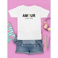 thumbnail image 3 of Amour Je'taime Paris T-Shirt Juniors -Image by Shutterstock,  x-Small, 3 of 4