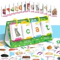 thumbnail image 1 of IMENGL Word Games Cards Learn To Read Word Building Desktop Pocket Tent Cards Kit With 129 Cards For Reading And Spelling Phonics Learning Early Classifying,Education Materials,Humanizing Education,, 1 of 9