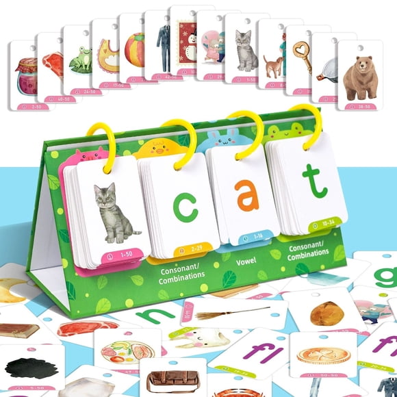 Word Games Cards Learn To Read Word Building Desktop Pocket Tent Cards Kit With 129 Cards For Reading And Spelling Phonics Learning