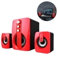 thumbnail image 2 of Altavoces para computadora, altavoz Bluetooth con graves estéreo mejorados, altavoces multimedia de doble canal, 2 of 8