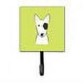 thumbnail image 2 of Carolines Treasures Checkerboard Lime Green Bull Terrier Leash or Key Holder 7Hx4.25W multicolor, 2 of 2
