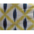 thumbnail image 4 of oneOone Georgette Viscose Fabric Diamond Ikat Decor Fabric Printed BTY 42 Inch Wide, 4 of 4