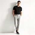 thumbnail image 3 of HBDesign Men's Lightweight Striped Summer Pants Quick Dry Breathable Slim Fit, 3 of 6