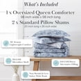thumbnail image 2 of Perfect Paisley Printed Comforter Set by SouthShore Fine Linens, 2 of 9