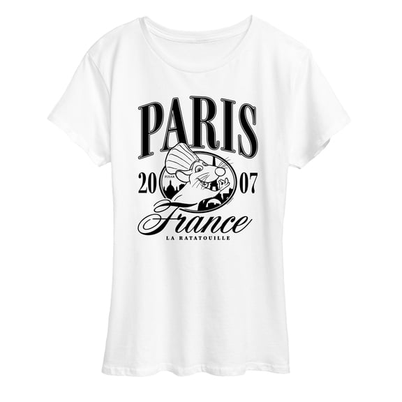 Ratatouille - Paris Collegiate - Women's Short Sleeve Graphic T-Shirt