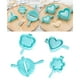 thumbnail image 5 of Juego de 4 moldes de plástico para prensar masa de albóndigas, herramienta para hacer calzones y empanadas Pequeño, 5 of 8