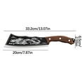 thumbnail image 3 of Teissuly Dragon Slaying Knife 8.2 Inch Super Sharp High Carbon Stainless Steel Kitchen Knives Perfect For Cutting Boning And Chopping Needs With Comfort Ha Teissuly WER202312140797, 3 of 9