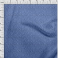 thumbnail image 4 of oneOone Cotton Silk Medium Blue Fabric Leaves Sewing Material Print Fabric By The Yard 42 Inch Wide, 4 of 5