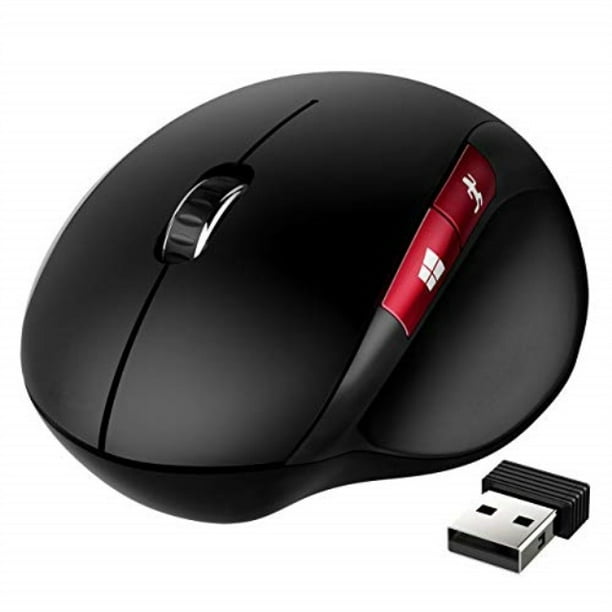 VicTsing Wireless Ergonomic Mouse, Windows Menu Button Shortcut, 3