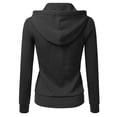 thumbnail image 3 of Smilkoo Autumn Hooded Activewear Zipper Solid Color Sport Casual Hoodie, 3 of 3