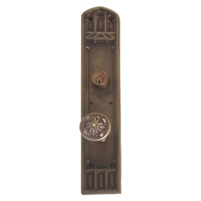Single Deadbolt Set 2.75 in. Backset - Aged Brass